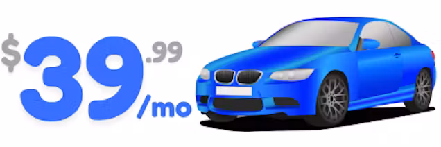Car insurance savings - $39/mo graphic